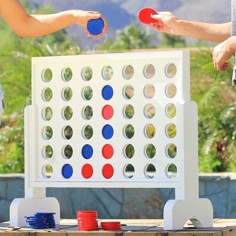 GoSports 4 InARow Giant Board Game & Reviews Wayfair